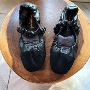 NWOT FP Madeline Ballet Flats Leather Size 7.5